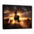 Black Floater Framed