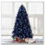 Arbre de Noël noir 9 pi pour Halloween et décoration des Fêtes
