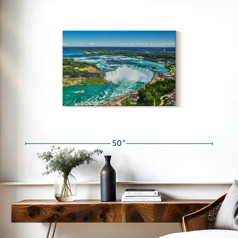 Alvord Scenic Horseshoe Falls, H 20 po x l 30 po