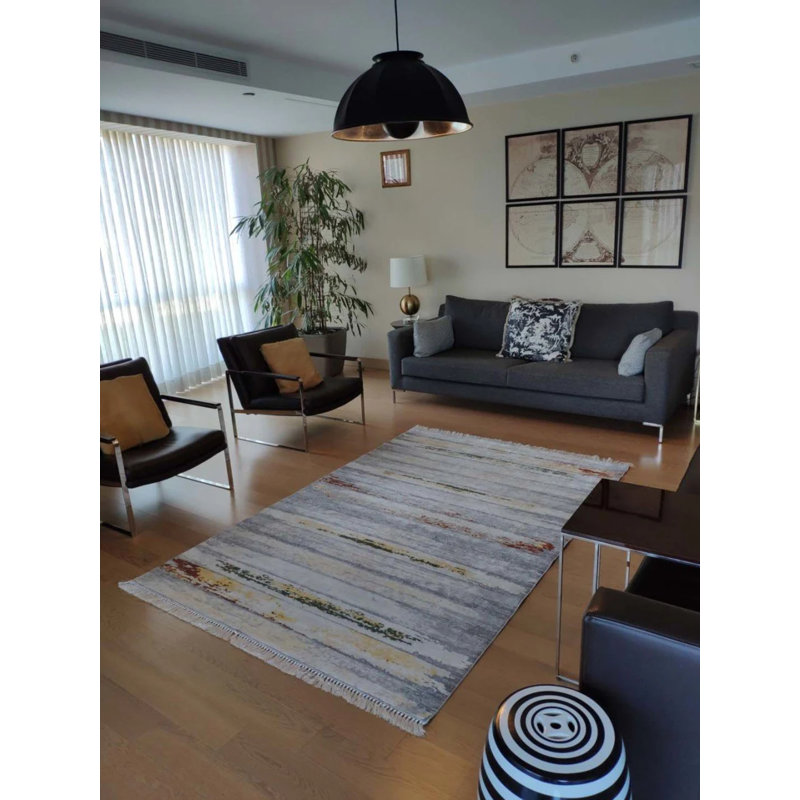 Tapis Masanao avec envers antidérapant, Rectangle 5 pi 11 po x 11 pi 6 po