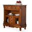 Buffet brun massif et bois manufacturé