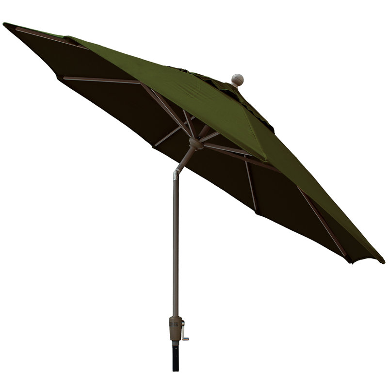 Hargus 108'' Market Sunbrella® Umbrella, Canvas Palm Sunbrella® Canvas