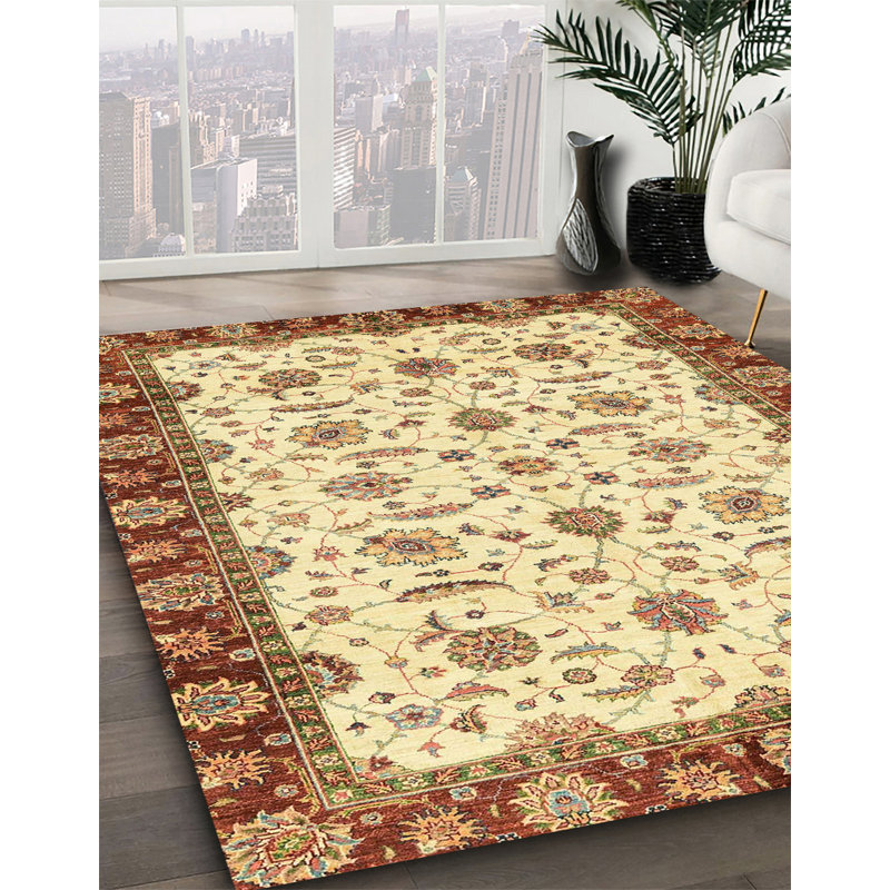Abstract Indoor Rug, Round 3'