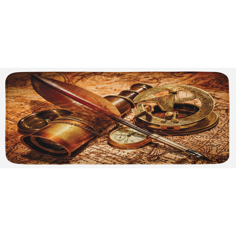 Tapis de cuisine antique