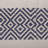 Juniper Rectangular Pouf,  Natural, Blue And White