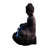 Resin Meditating Buddha Fountain with LED Light