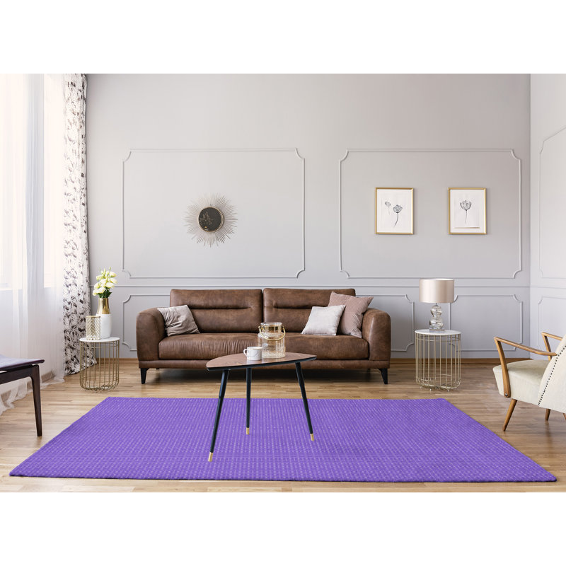 Tapis de zone mauve classic napperon, Rectangle 9 pi x 12 pi