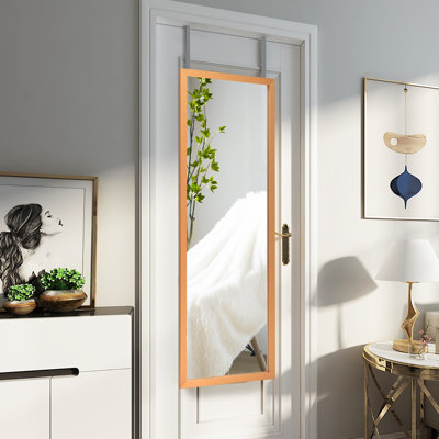Foyez Wood Flat Mirror