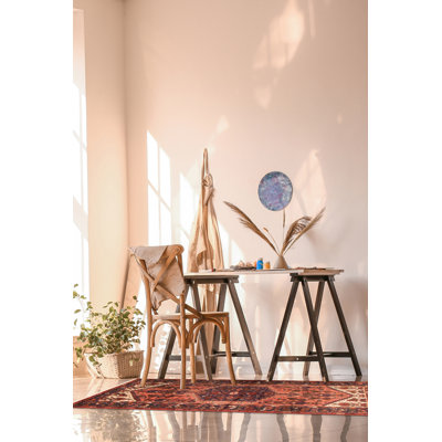 Anzaldua Red Rug 3'5" x 6'4"