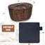Panier en osier, service pour 2