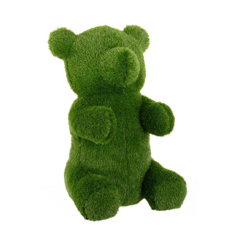 Adriel Bear Plastic Garden Statue, 33cm H x 23cm W x 35cm D