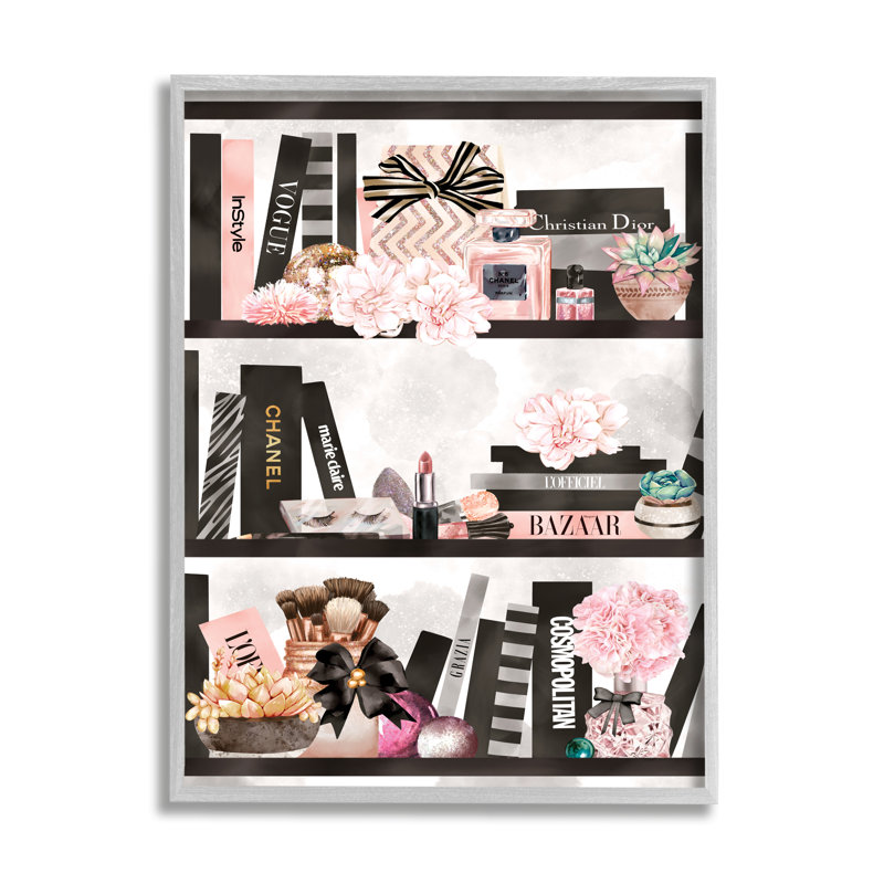 Accessoires pour livres et livres de mode, H 20 po x l 16 po, Cadre gris