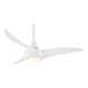 44" 3 - Blade LED Propeller Ceiling Fan with Remote Control and Light Kit Included