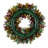 Faux Eucalyptus Plastic 18'' Wreath