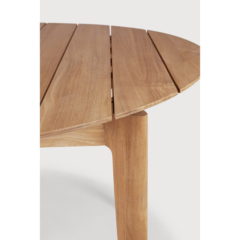 Bok Outdoor Round Teak Dining Table