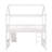 House Loft Bed With Slide, Twin Size-1828980566