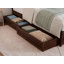Lit plateforme avec rangement en bois massif et pied de lit Lamari-1461980518-1461980514