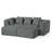 Boneless Cloud Sectional Couch In Two Boxes, Compressed Modular Sectional Sofa With Deep Seat-251139941