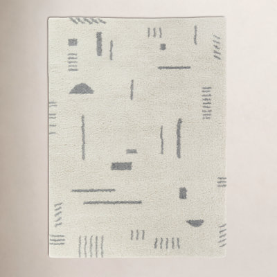 Morin Geometric Shag Rug