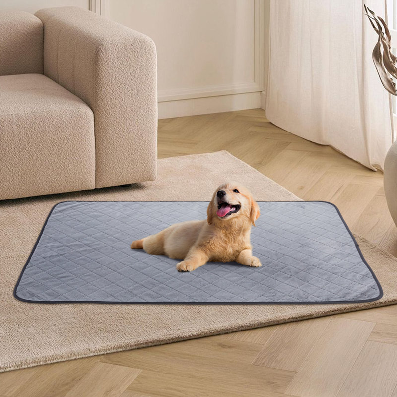 Washable Reusable Pet Pee Pad Dog Cat Mat, 1cm H x 91cm W x 121cm D