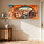 «Canyon Arch River Reflection Landscape», ensemble de 3 reproductions d'art sur toile-137015436