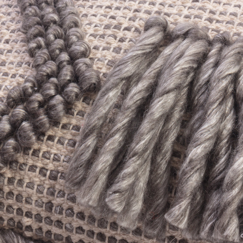 Larco Tassels Cotton Throw Pillow
