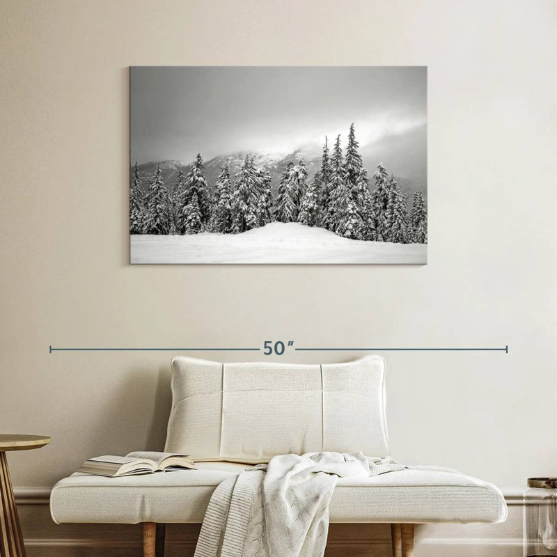 Paysage d'hiver Alvord Whistle, H 26 po x l 39 po