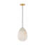 Sean Lavin Alina 1-light Pendant in Hand Rubbed Antique Brass with Alabaster shade-1988750611-1994100853