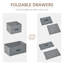 Commodes décoratives en métal avec 5 tiroirs-1029215237