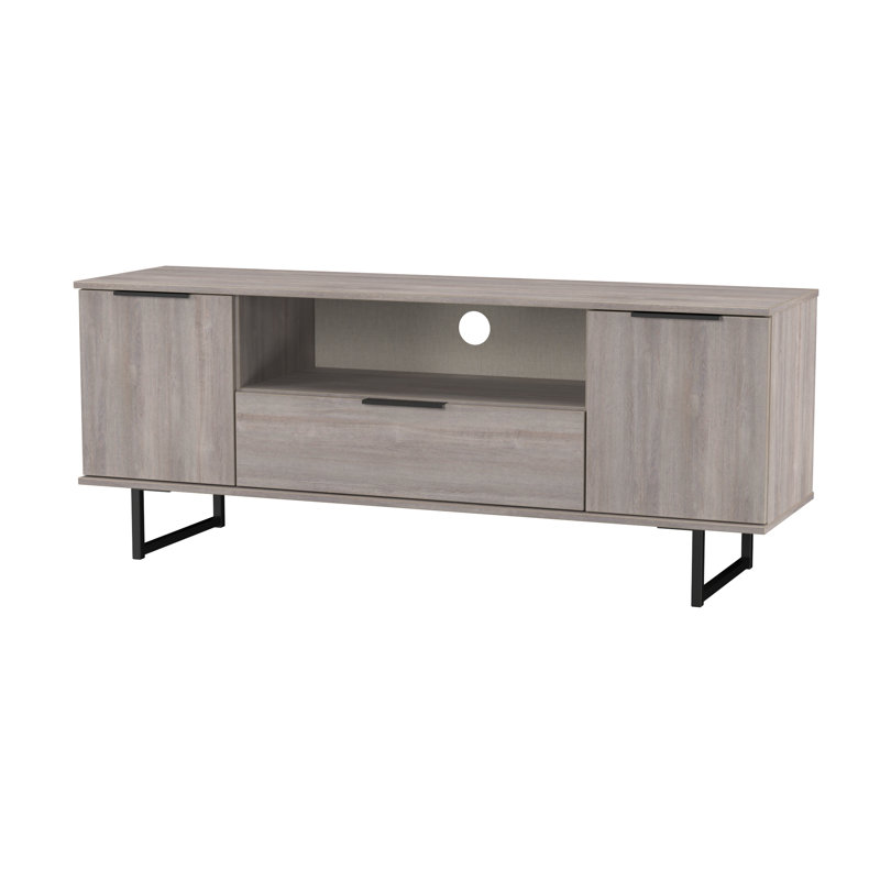 Bisceglia TV Stand for TVs up to 65", Oak Wood