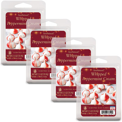 Cire à la menthe poivrée fouettée ScentSationals 4PK