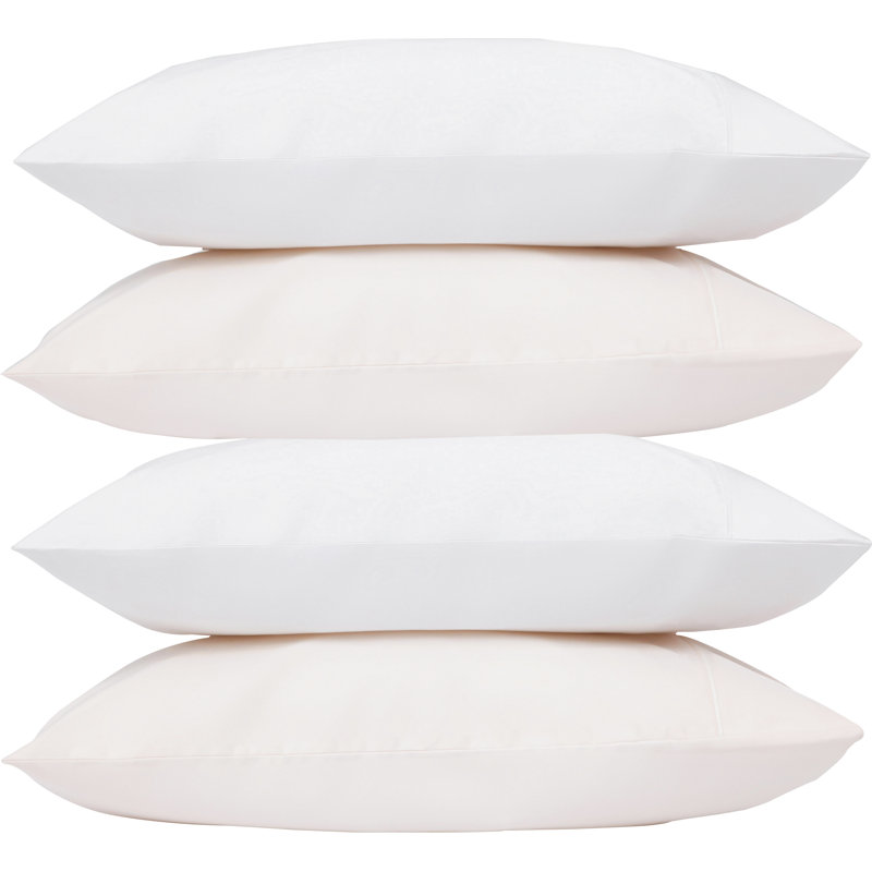 100% Cotton Oxford Pillow Case, White