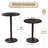 Adjustable Height Round Bar Table, Bistro Pub Table, Swivel Dining Table-1207454251-1207454262-1207838462