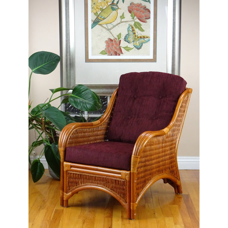 Fauteuil large de 28 po Boba, Polypropylène / oléfine brun foncé, Colonial