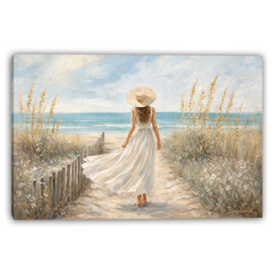 Art mural sur toile Sea Breeze Walk