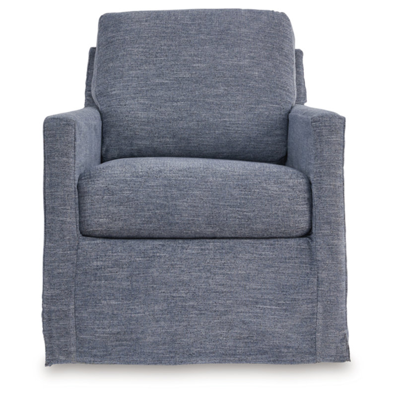 Aughnahoy Swivel Armchair, Blue