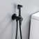 Handheld Bidet Sprayer for Toilet Round Hand Held Bidet with Faucet Bathroom Toilet Bidet Attachment