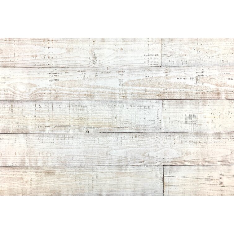 Thermo-Treated 1/4 in. x 5 in. x 4 ft. Pearl Barn Wood Wall Planks (10 sq. ft. 6-Pack)