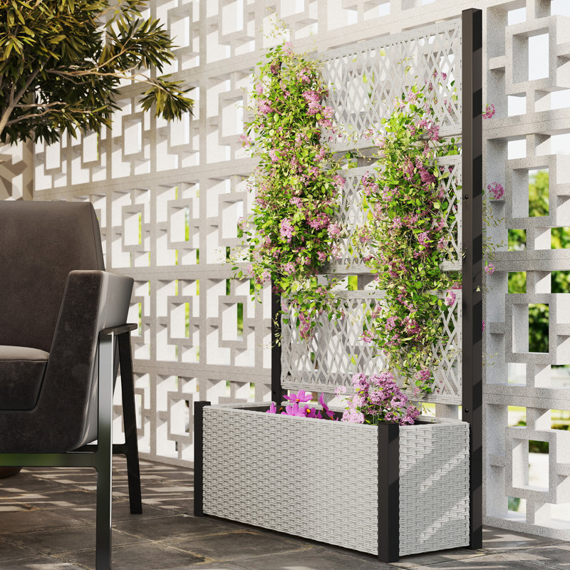Raised Garden Bed, Charcoal Grey