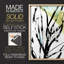 «No Deckle Tropical Moderne», reproduction encadrée en bois massif-1361686501-1361686523