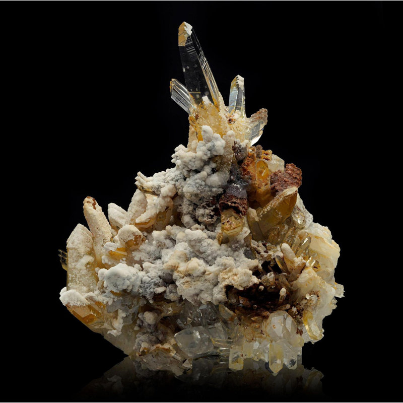 Quartz and Aragonite – 4.93 lb