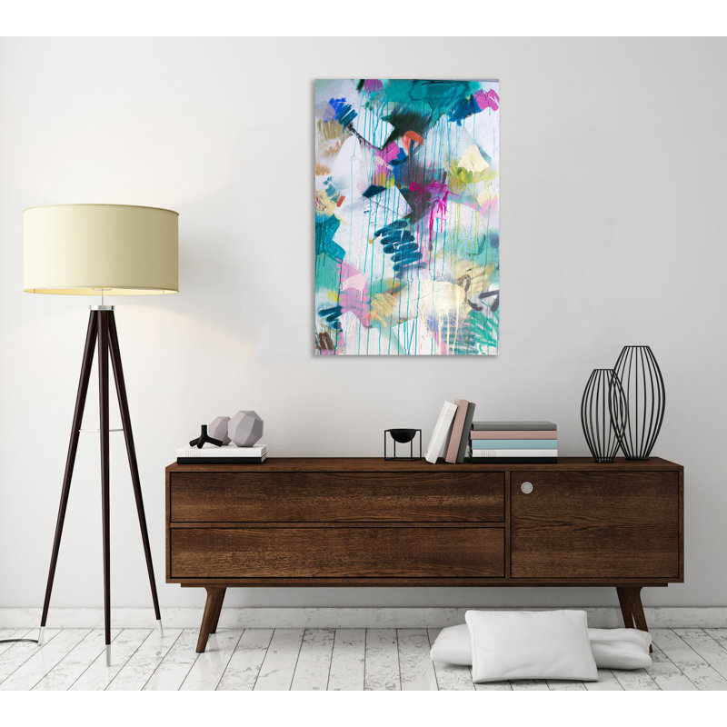 Spray Me 2 by Kent Youngstrom - Wrapped Canvas Painting, 41 cm H x 30 cm W