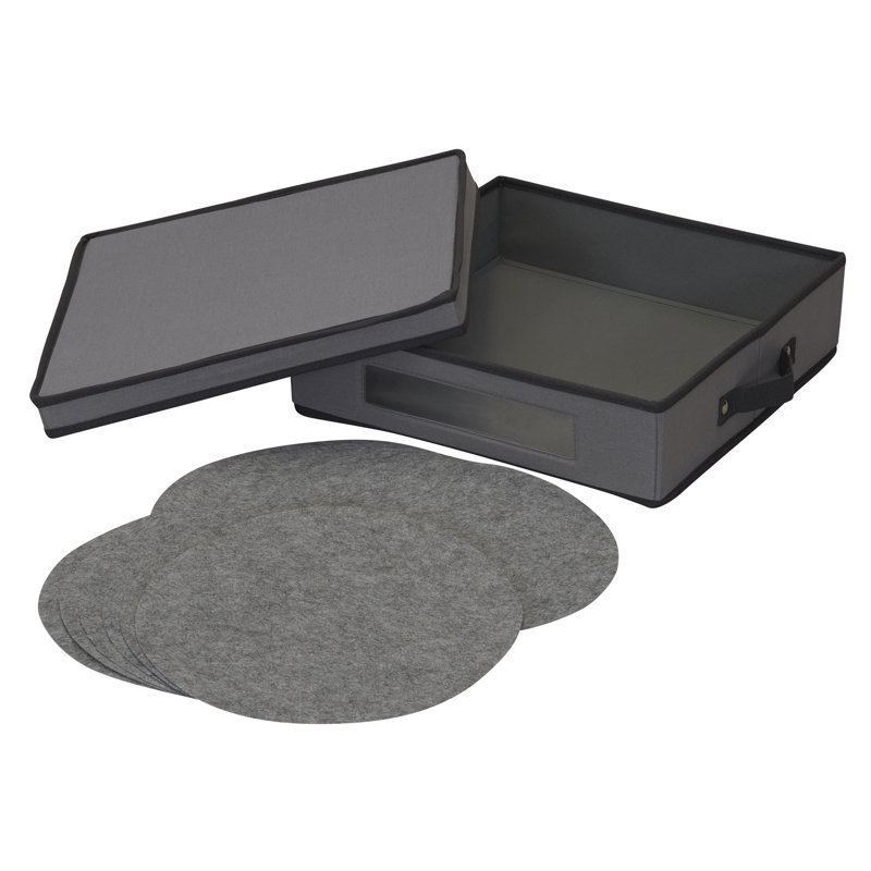 Charger Plate Chest, Gray
