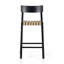 Heisler Bar Stool with Solid Wood Frame-121083327