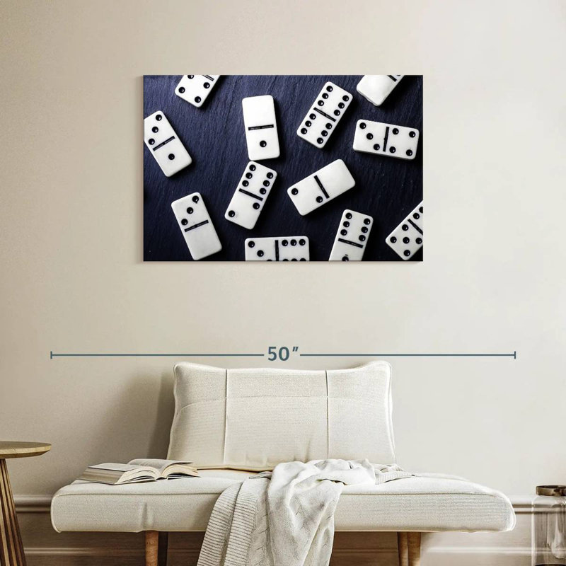 Senne Scattered Dominoes, 24" H x 36" W