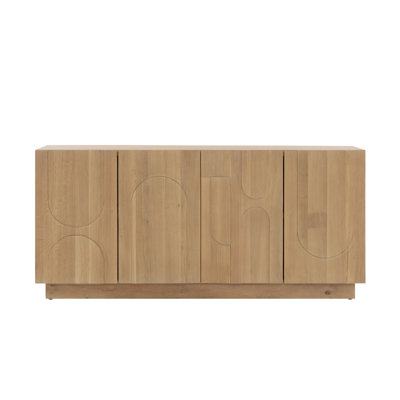 74'' W Solid Wood Sideboard