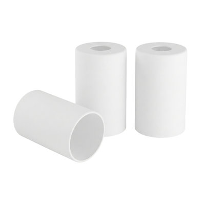 Abat-jour en verre blanc crème 42 po