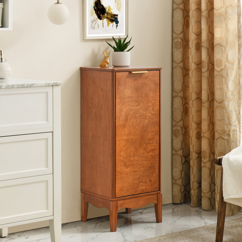 Armoire de salle de bain avec tablettes réglables l 14,4 po x P 12,7 po x H 35,7 po brun rougeâtre