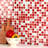 1" x 1" Straight Edge Glass Mosaic Tile-64613446