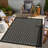 Sunshine Collection Gchar2008 Anthracite Rug, 5 Ft. 3 In. X 7 In., Polypropylene, , Stain-, For Home 5'3" 7'3", Stain , Indoor And Outdoor Areas-696840077